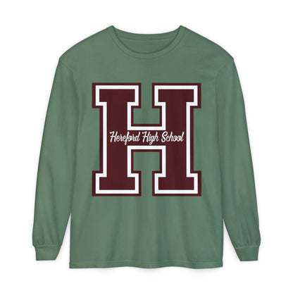 Garment-Dyed Long Sleeve Tee