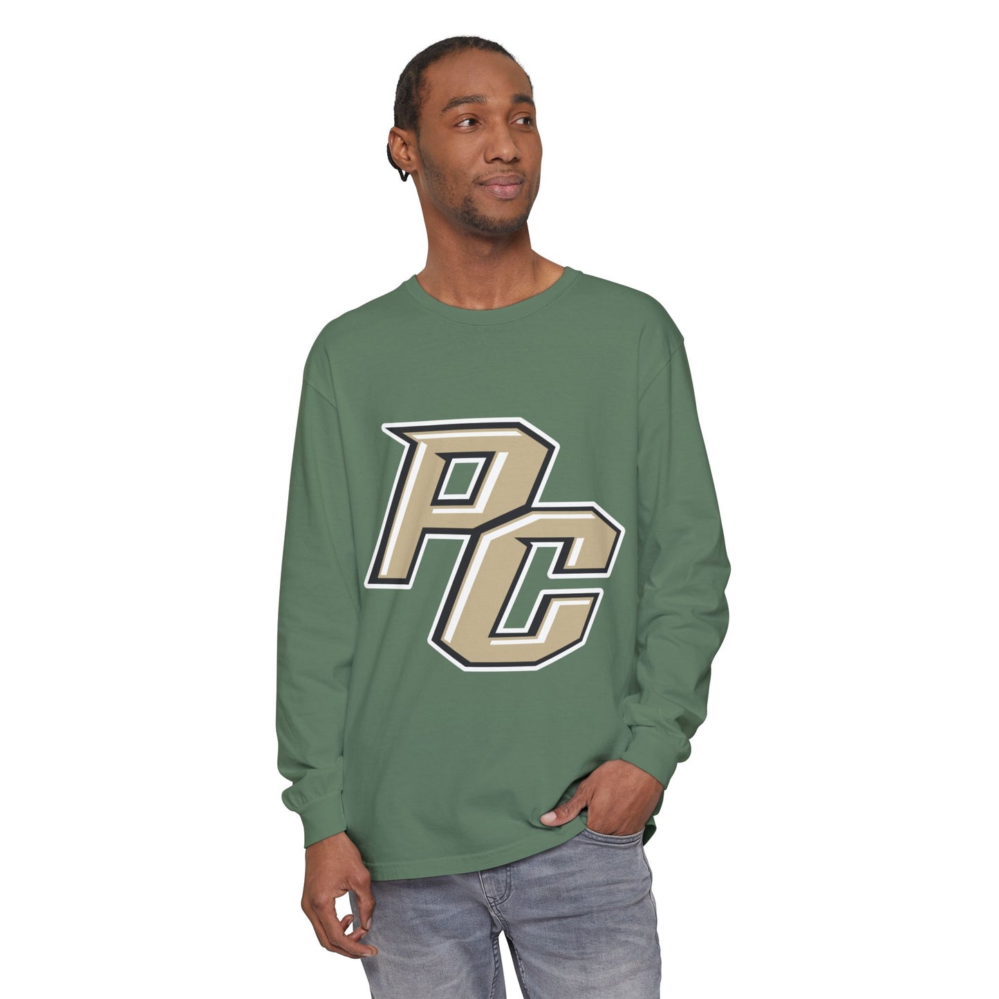 Garment-Dyed Long Sleeve Tee