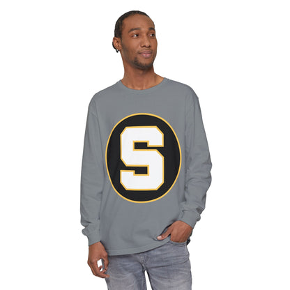 Garment-Dyed Long Sleeve Tee