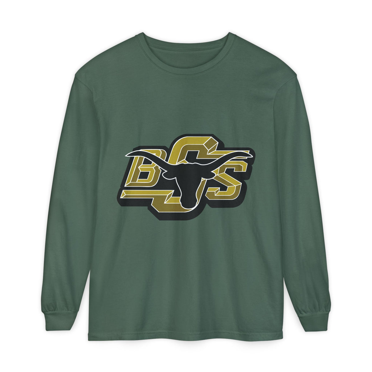 Garment-Dyed Long Sleeve Tee