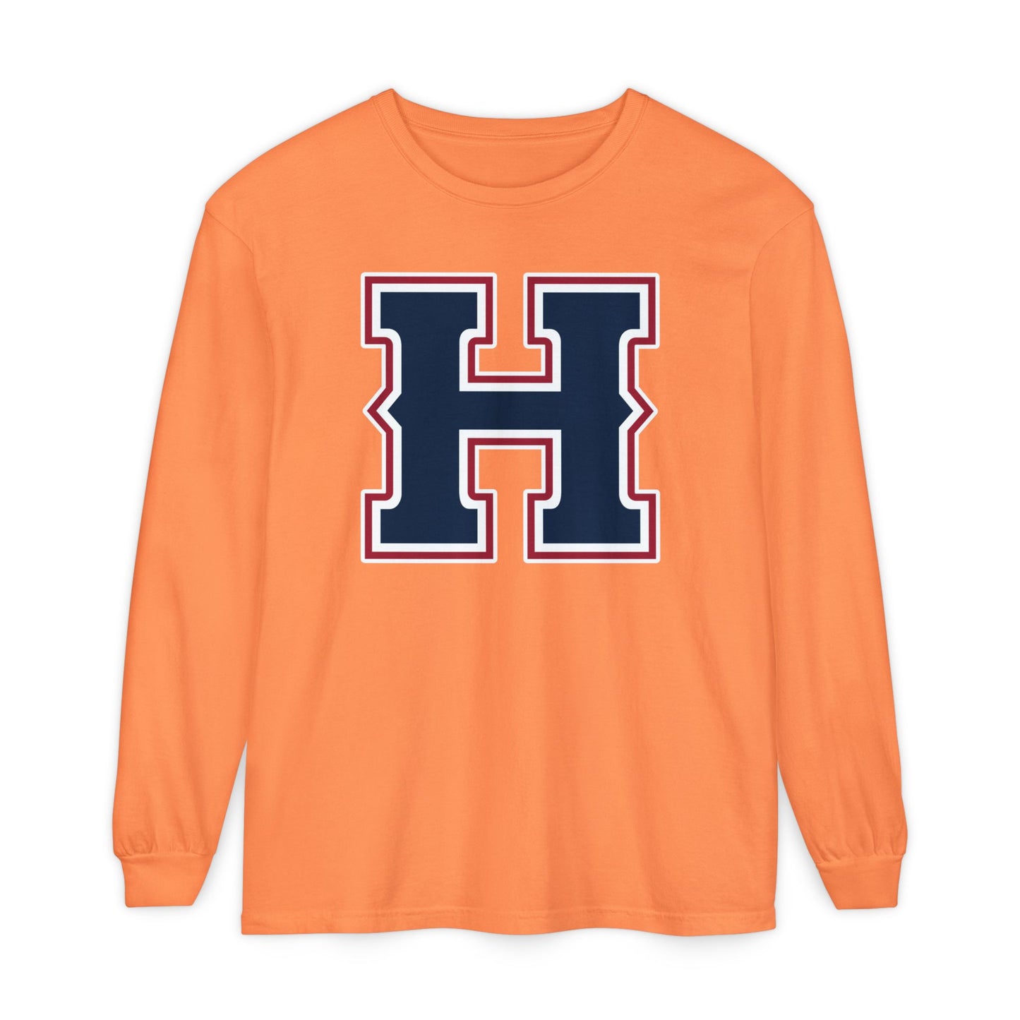 Garment-Dyed Long Sleeve Tee