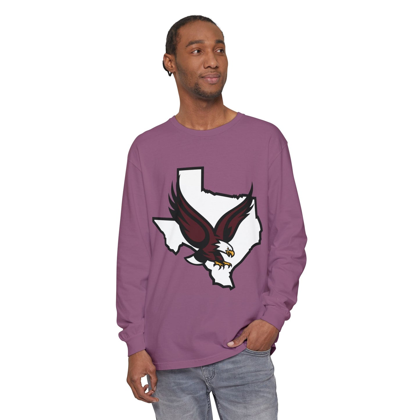 Garment-Dyed Long Sleeve Tee