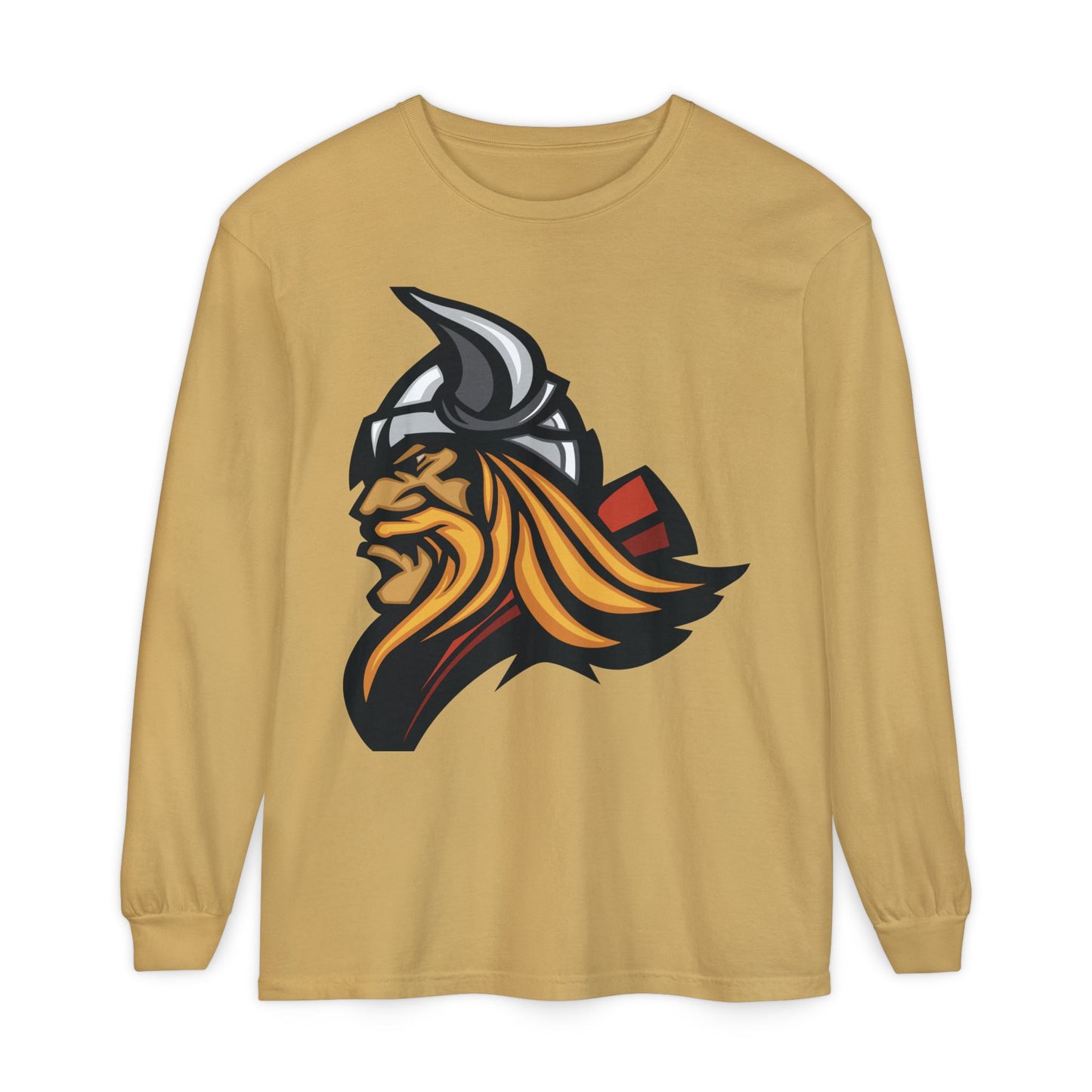 Garment-Dyed Long Sleeve Tee