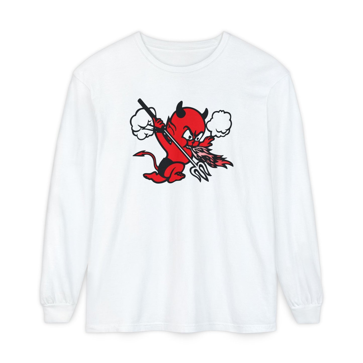 Garment-Dyed Long Sleeve Tee