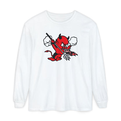 Garment-Dyed Long Sleeve Tee