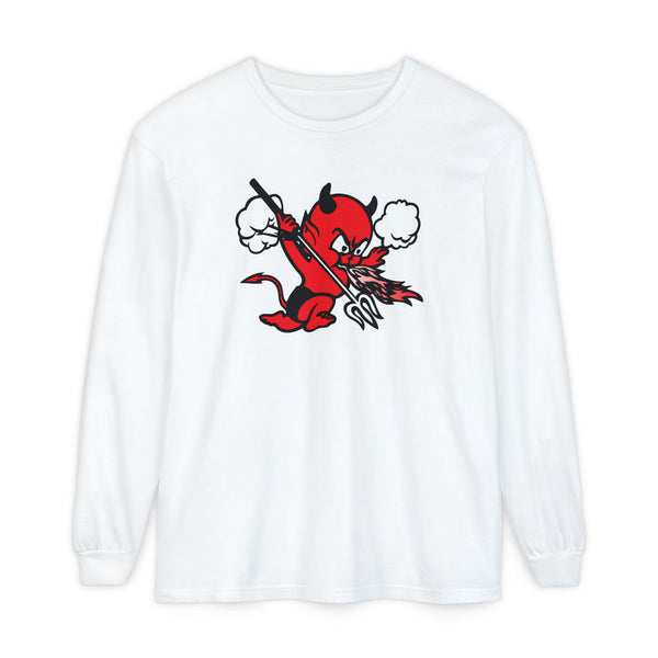 Garment-Dyed Long Sleeve Tee