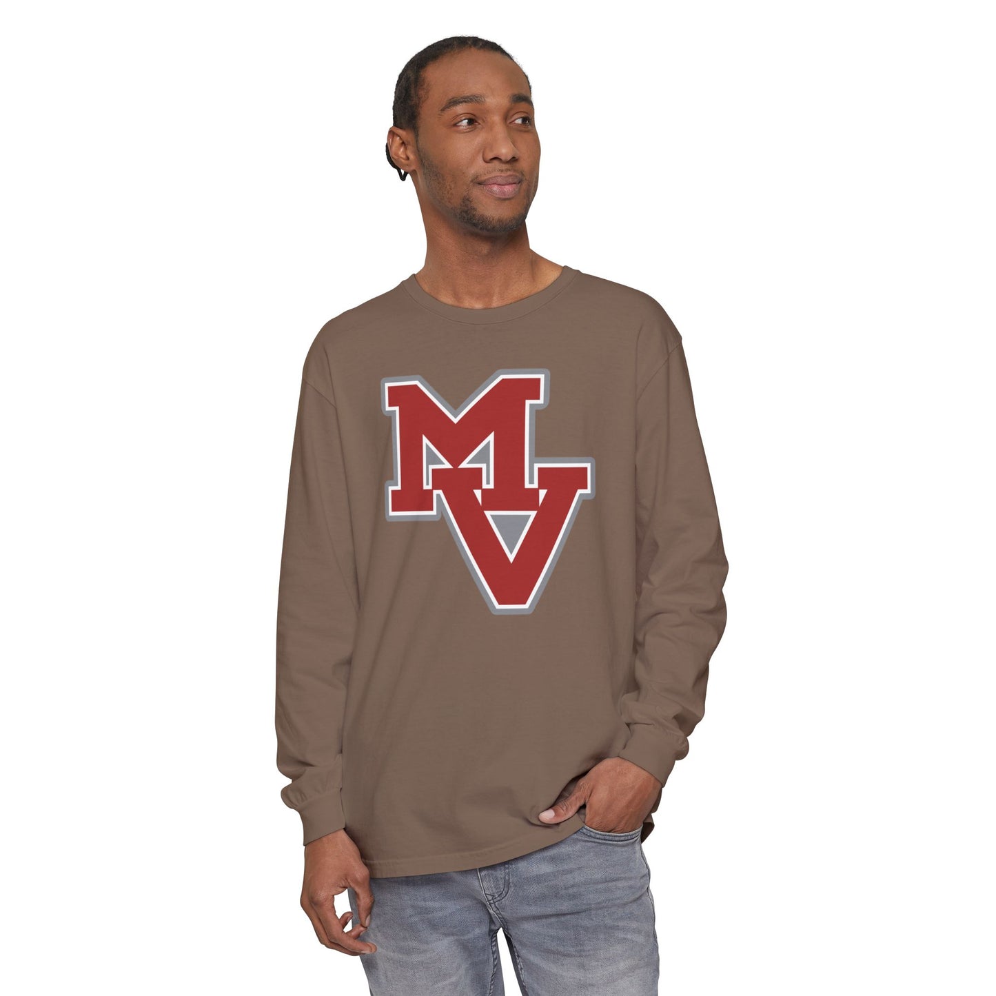 Garment-Dyed Long Sleeve Tee