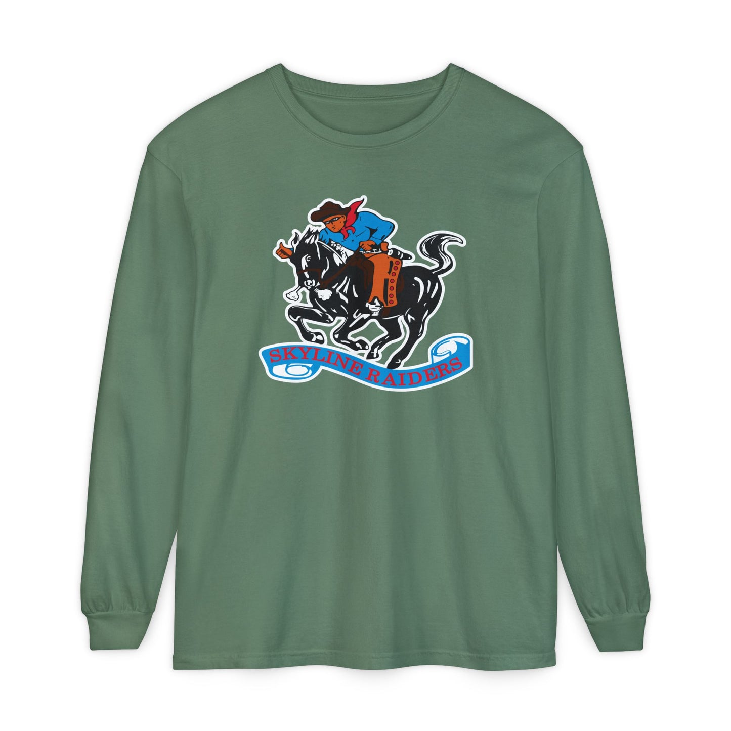 Garment-Dyed Long Sleeve Tee