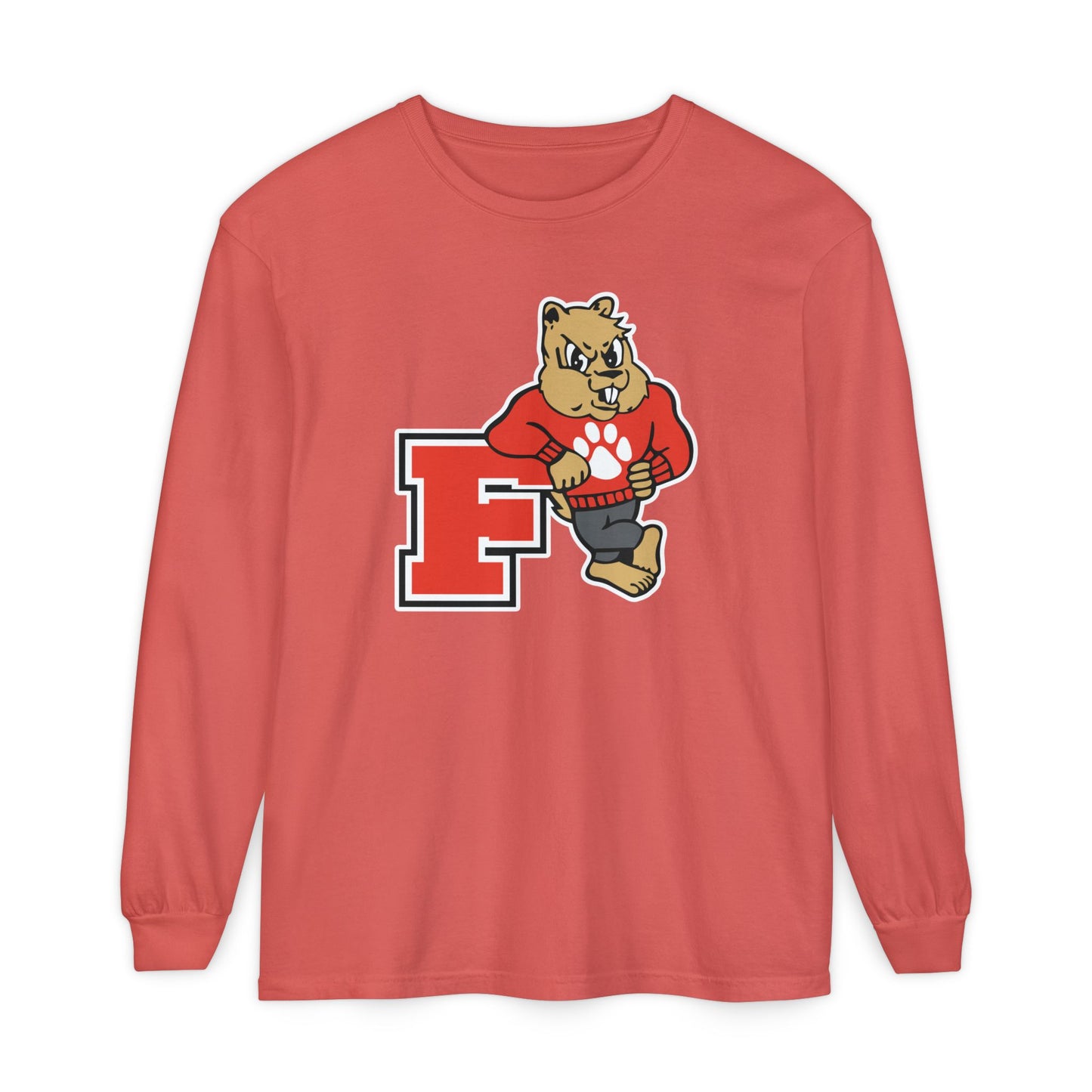 Garment-Dyed Long Sleeve Tee