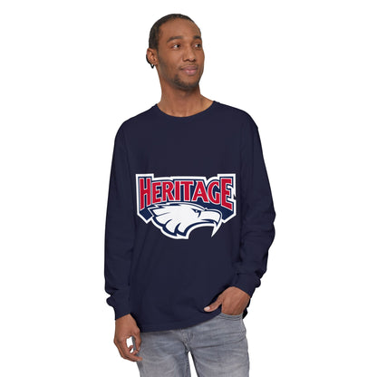 Garment-Dyed Long Sleeve Tee