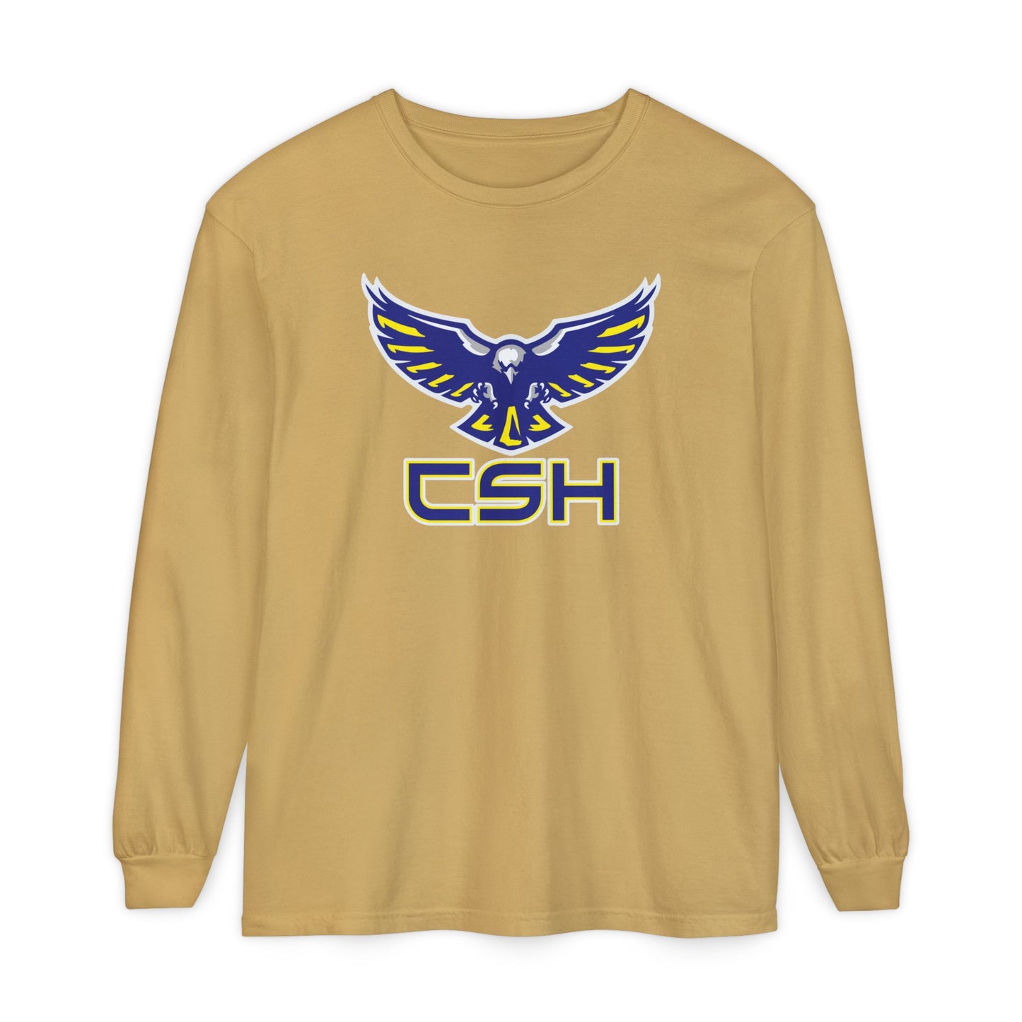 Garment-Dyed Long Sleeve Tee
