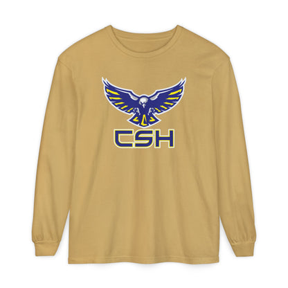 Garment-Dyed Long Sleeve Tee