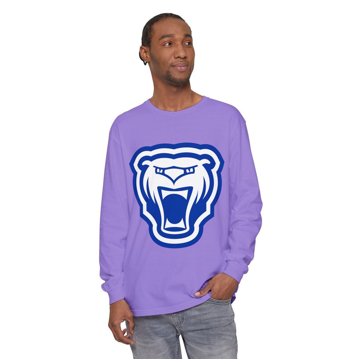 Garment-Dyed Long Sleeve Tee