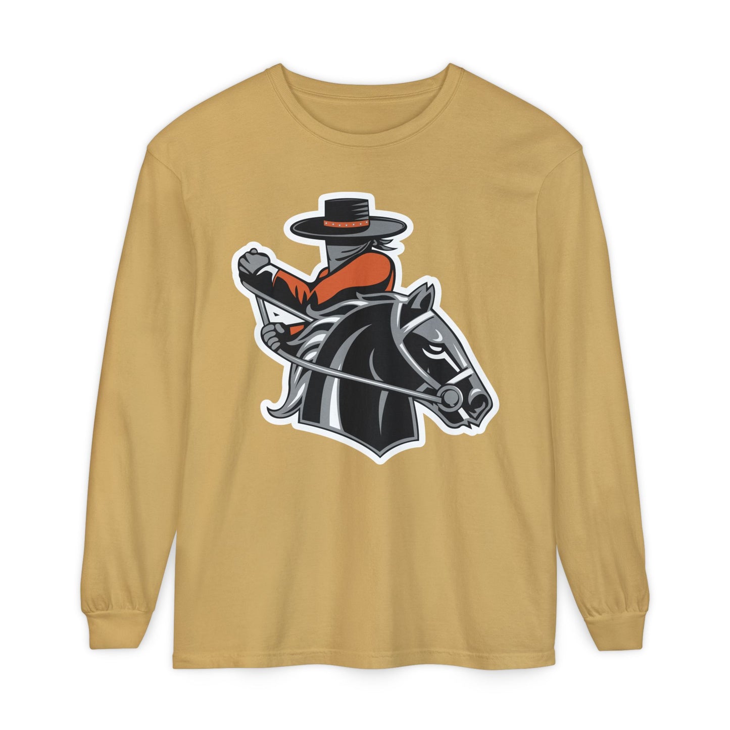 Garment-Dyed Long Sleeve Tee