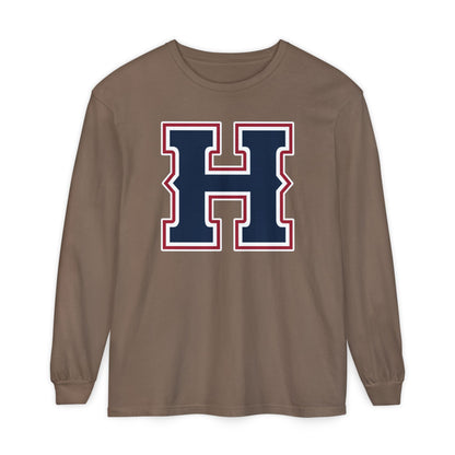 Garment-Dyed Long Sleeve Tee