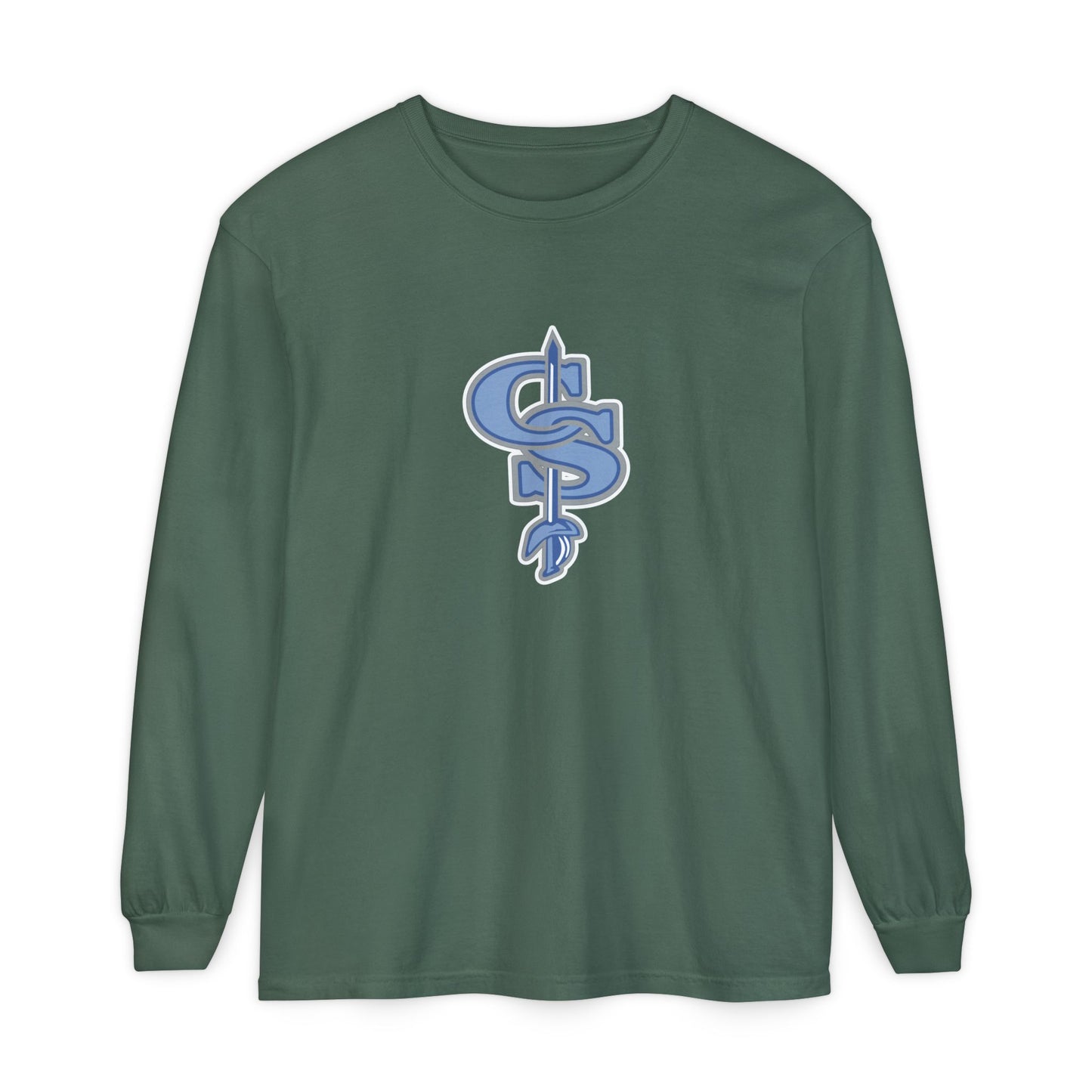 Garment-Dyed Long Sleeve Tee