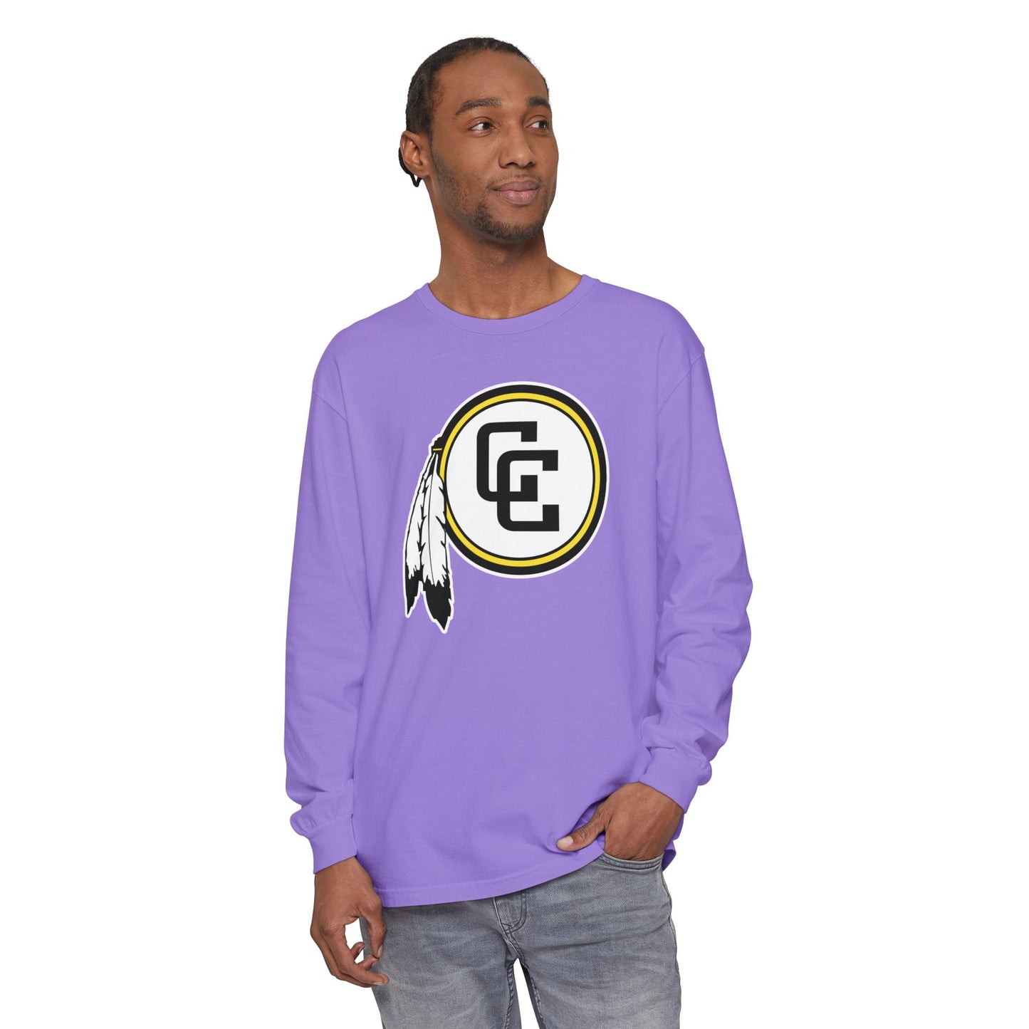 Garment-Dyed Long Sleeve Tee