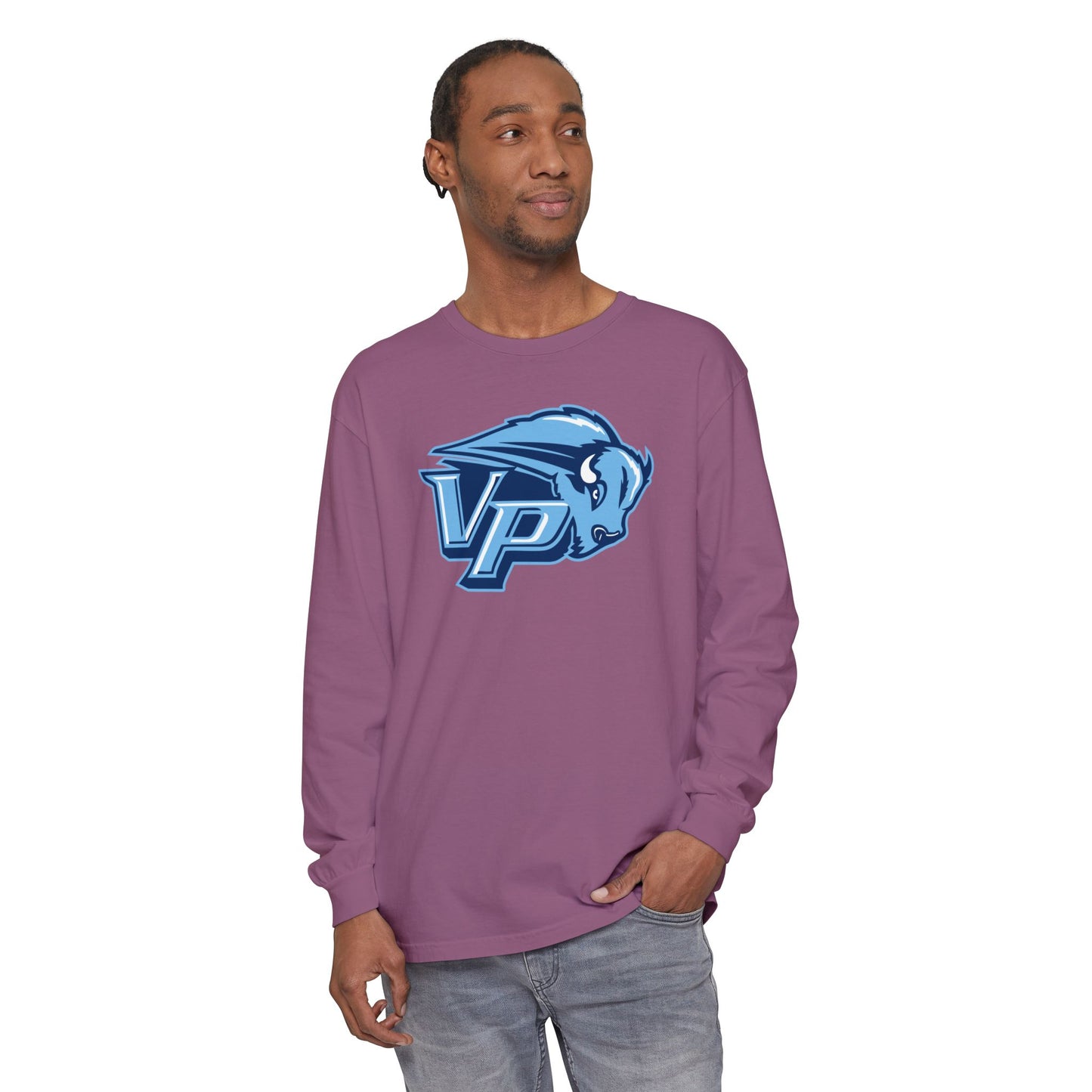 Garment-Dyed Long Sleeve Tee