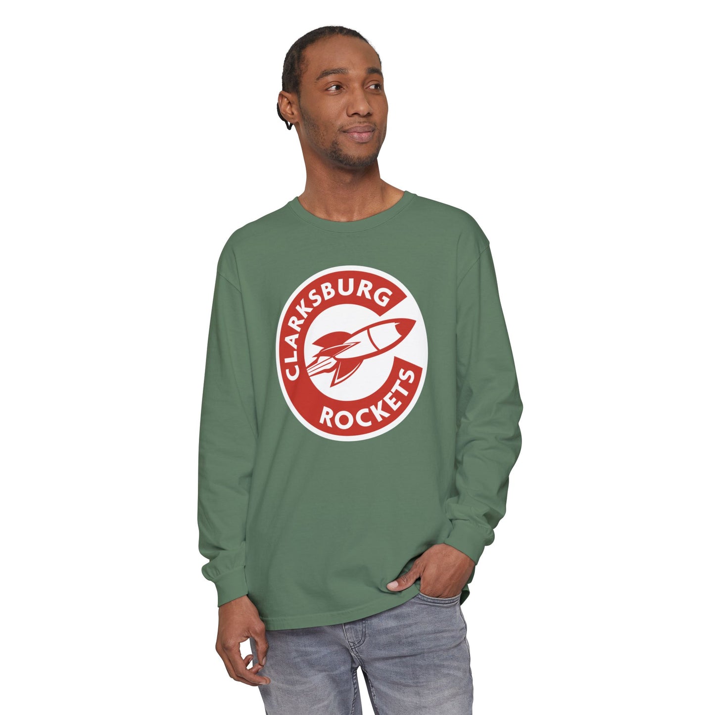 Garment-Dyed Long Sleeve Tee