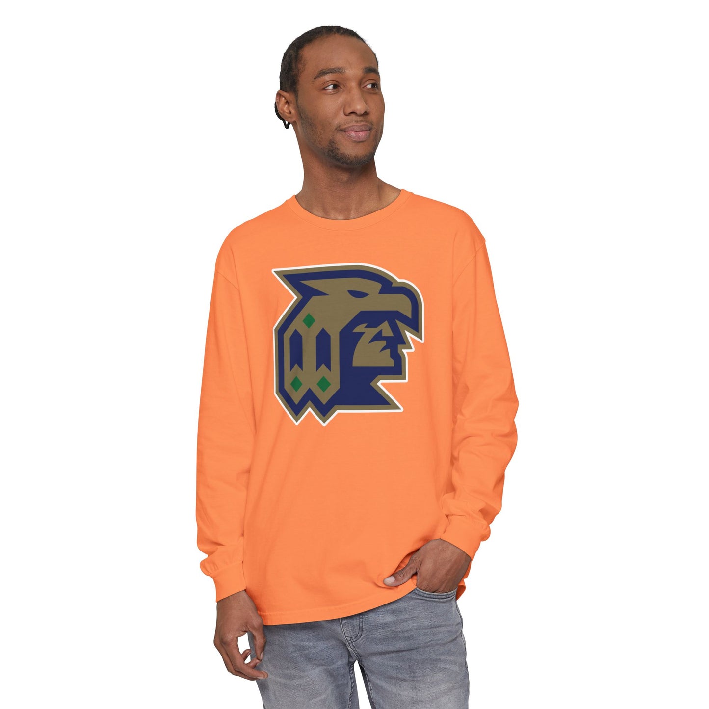 Garment-Dyed Long Sleeve Tee