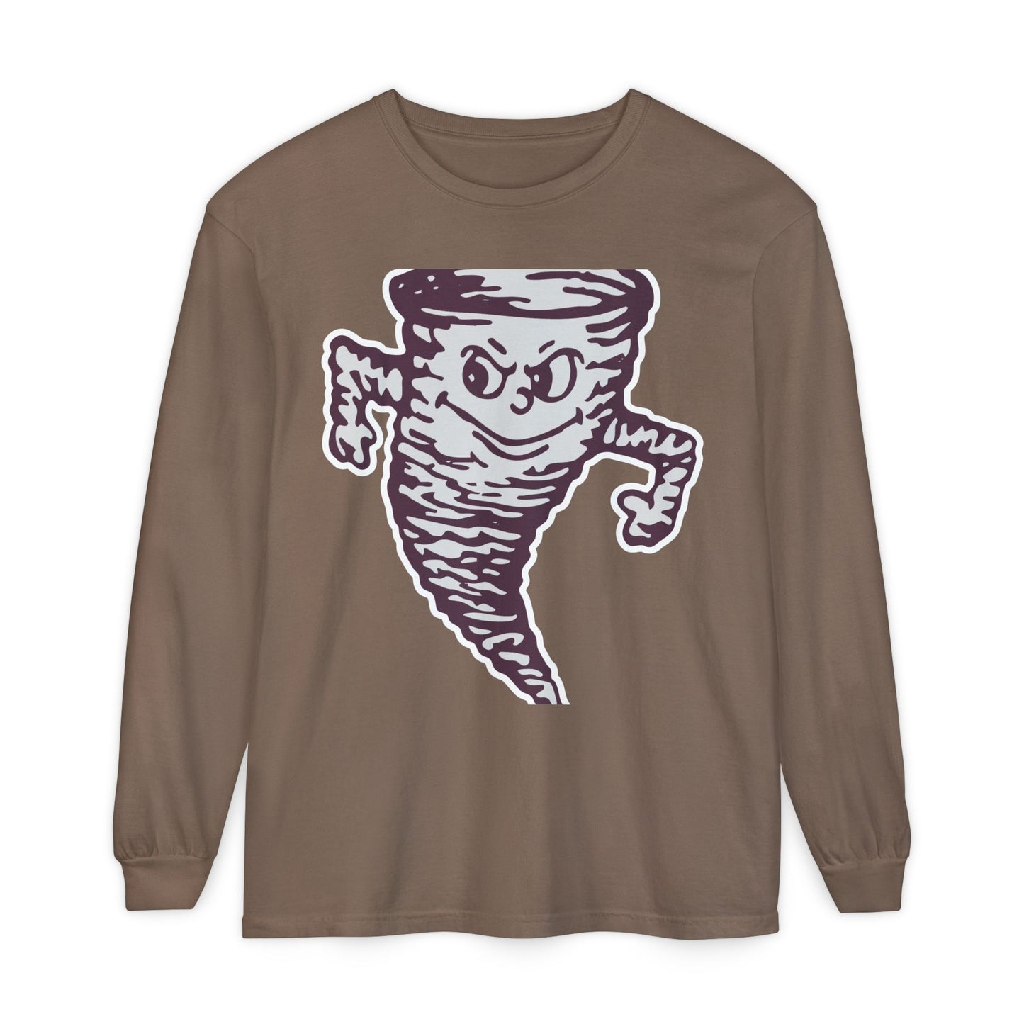 Garment-Dyed Long Sleeve Tee
