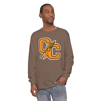 Garment-Dyed Long Sleeve Tee