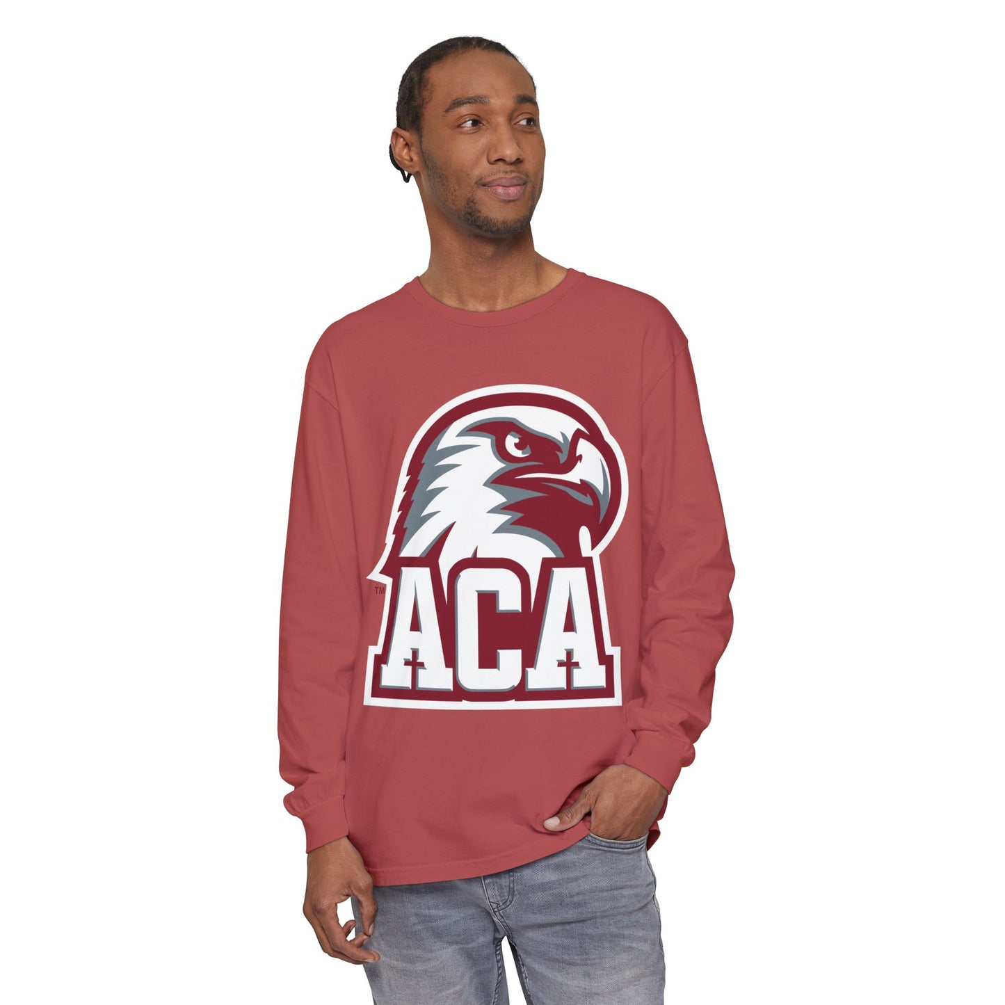 Garment-Dyed Long Sleeve Tee