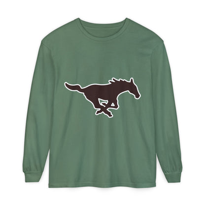 Garment-Dyed Long Sleeve Tee