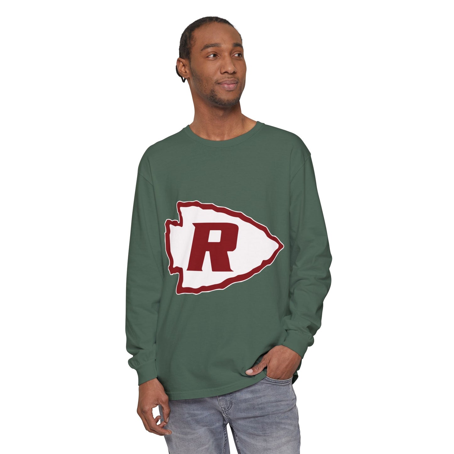 Garment-Dyed Long Sleeve Tee