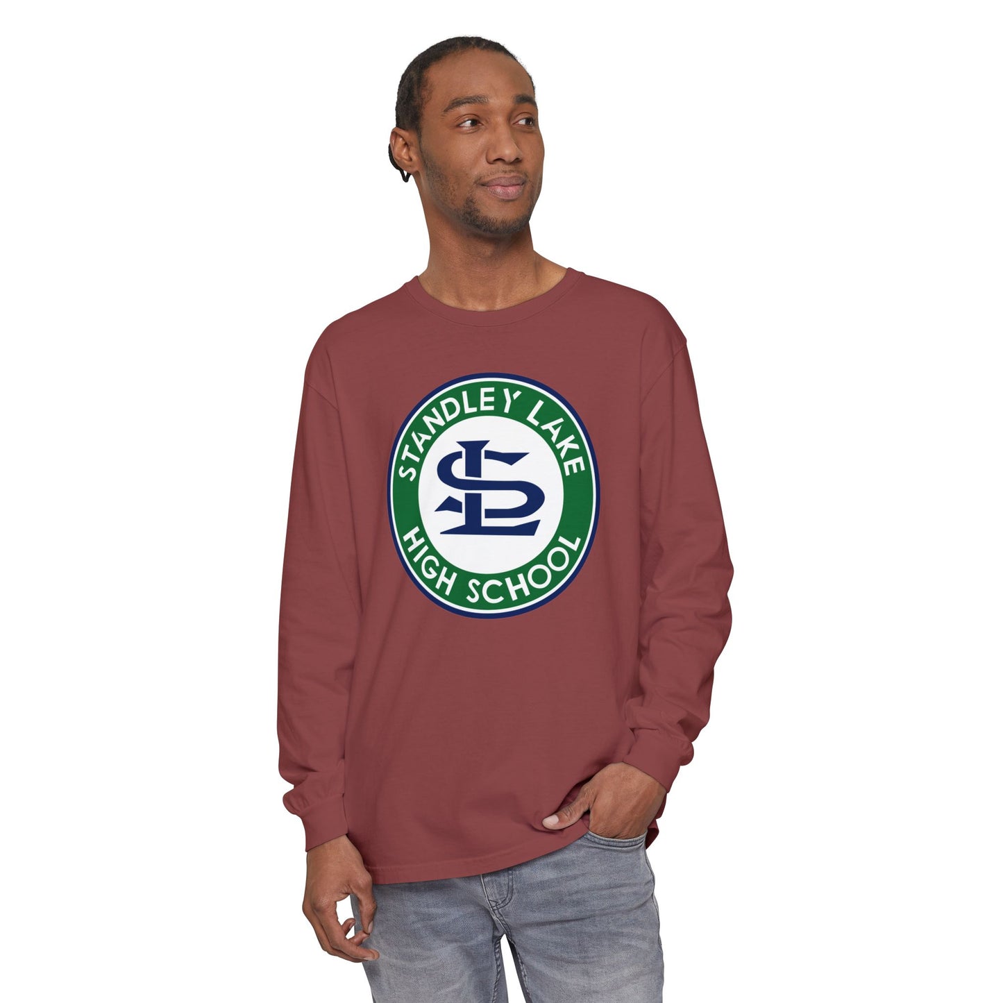 Garment-Dyed Long Sleeve Tee