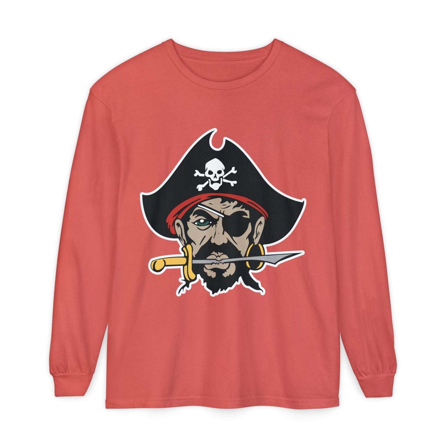 Garment-Dyed Long Sleeve Tee