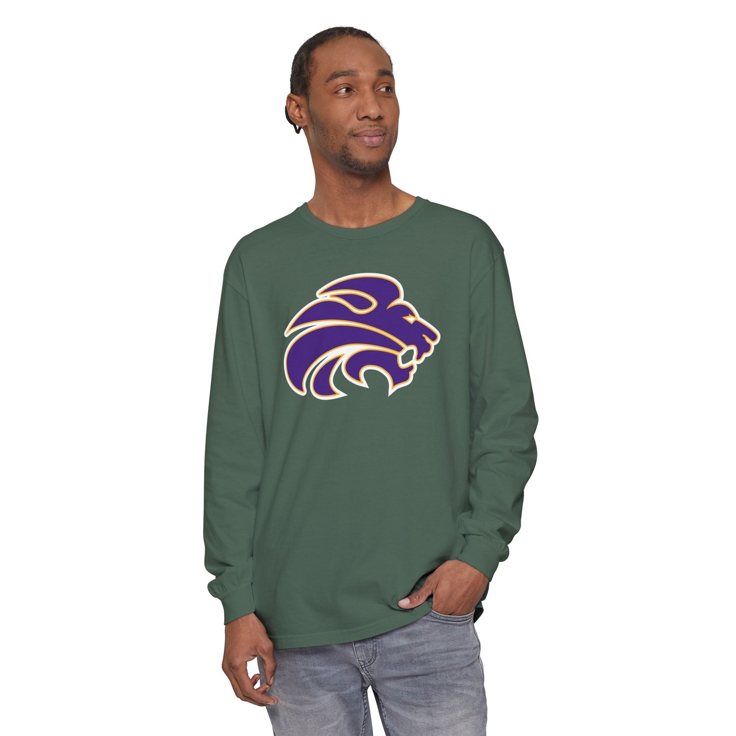Garment-Dyed Long Sleeve Tee