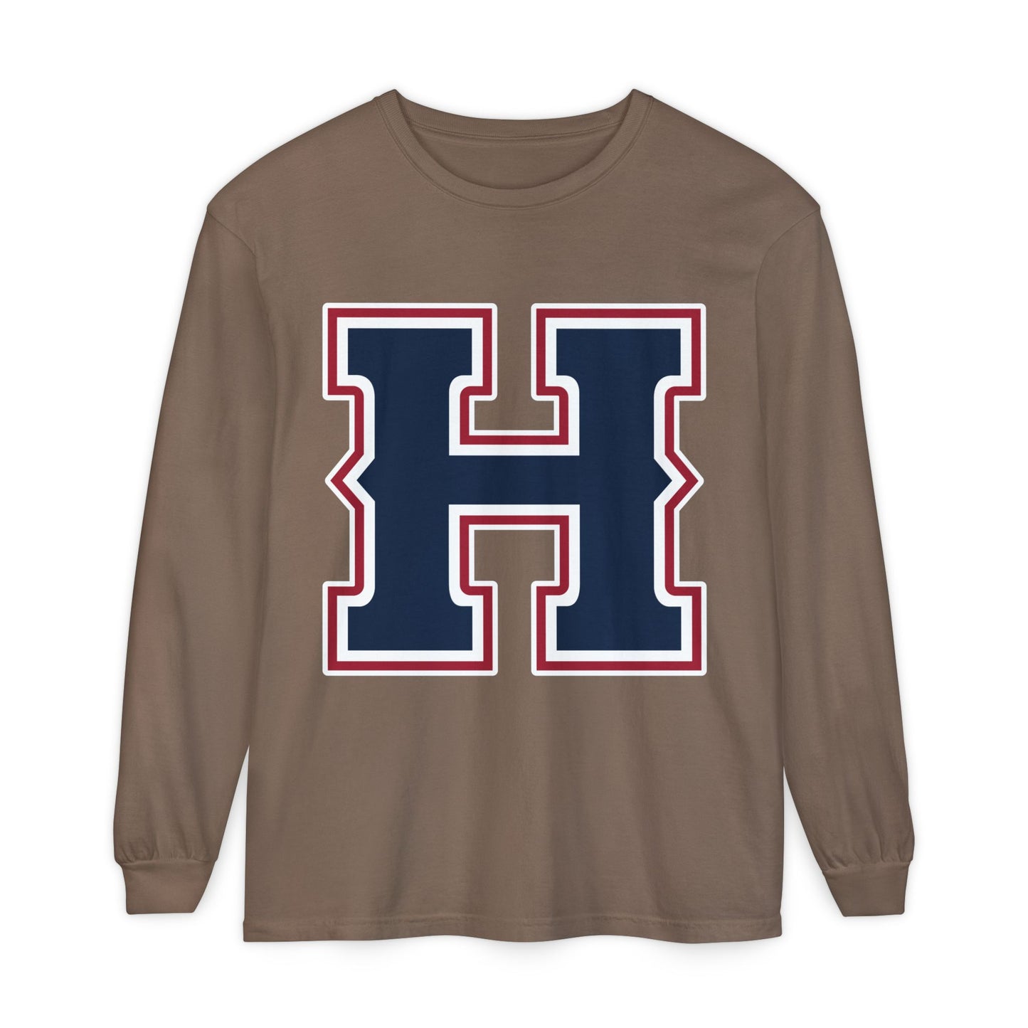 Garment-Dyed Long Sleeve Tee