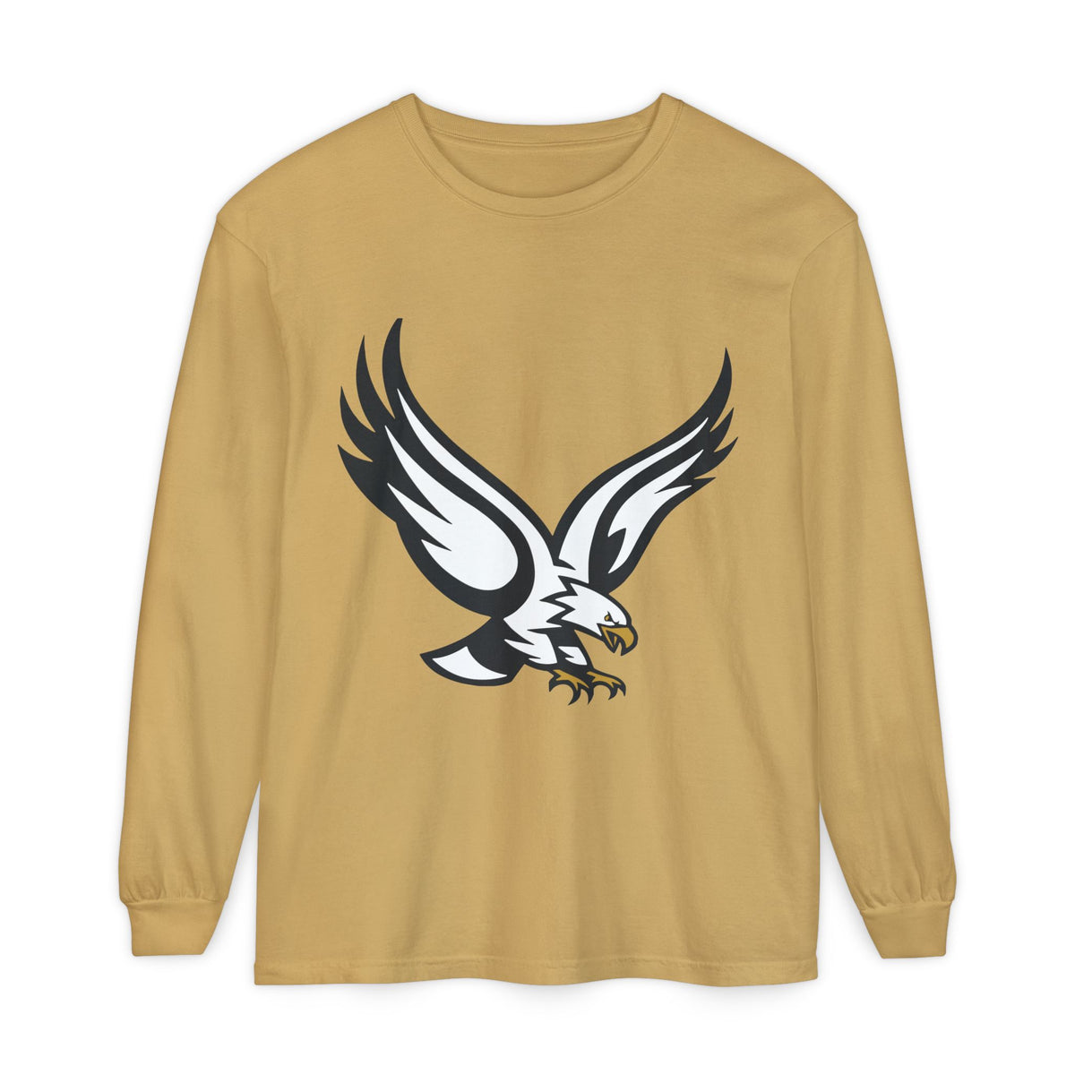 Garment-Dyed Long Sleeve Tee
