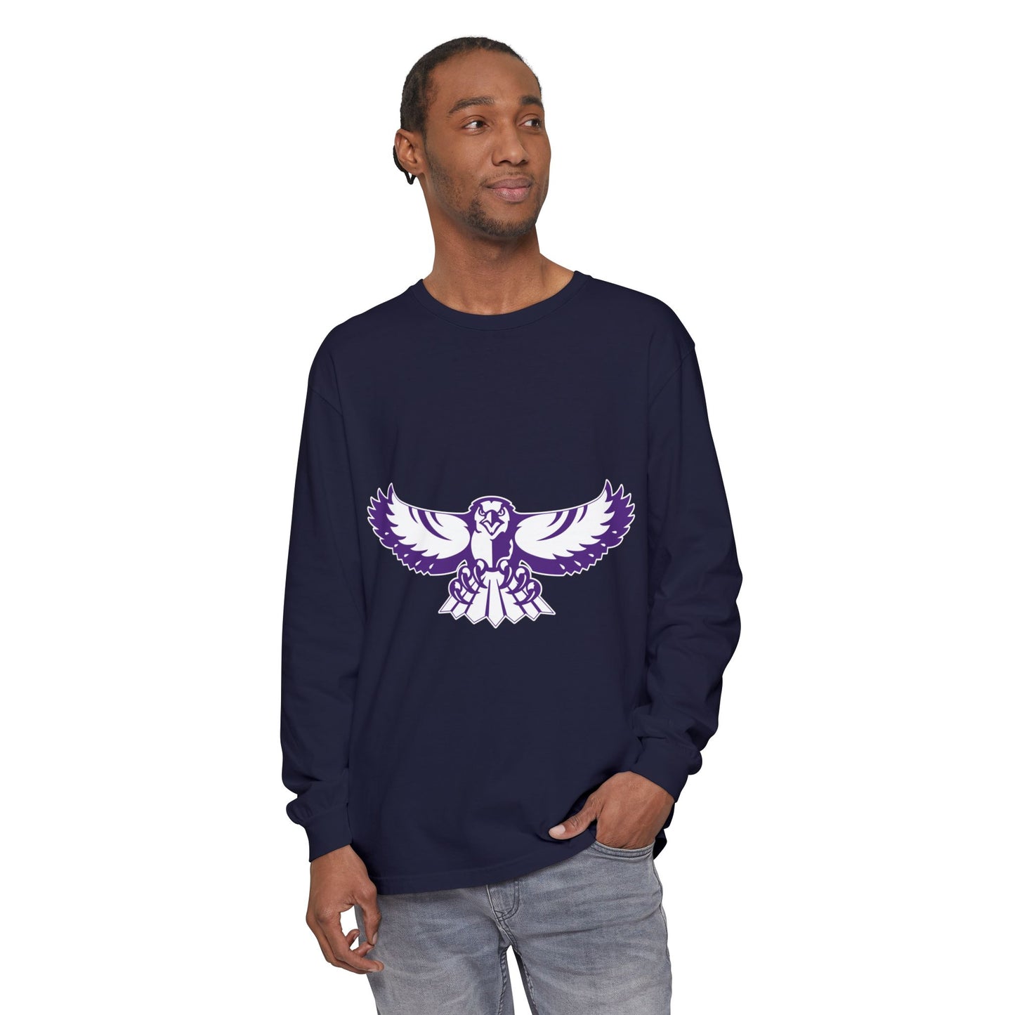 Garment-Dyed Long Sleeve Tee