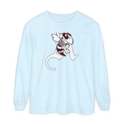 Garment-Dyed Long Sleeve Tee