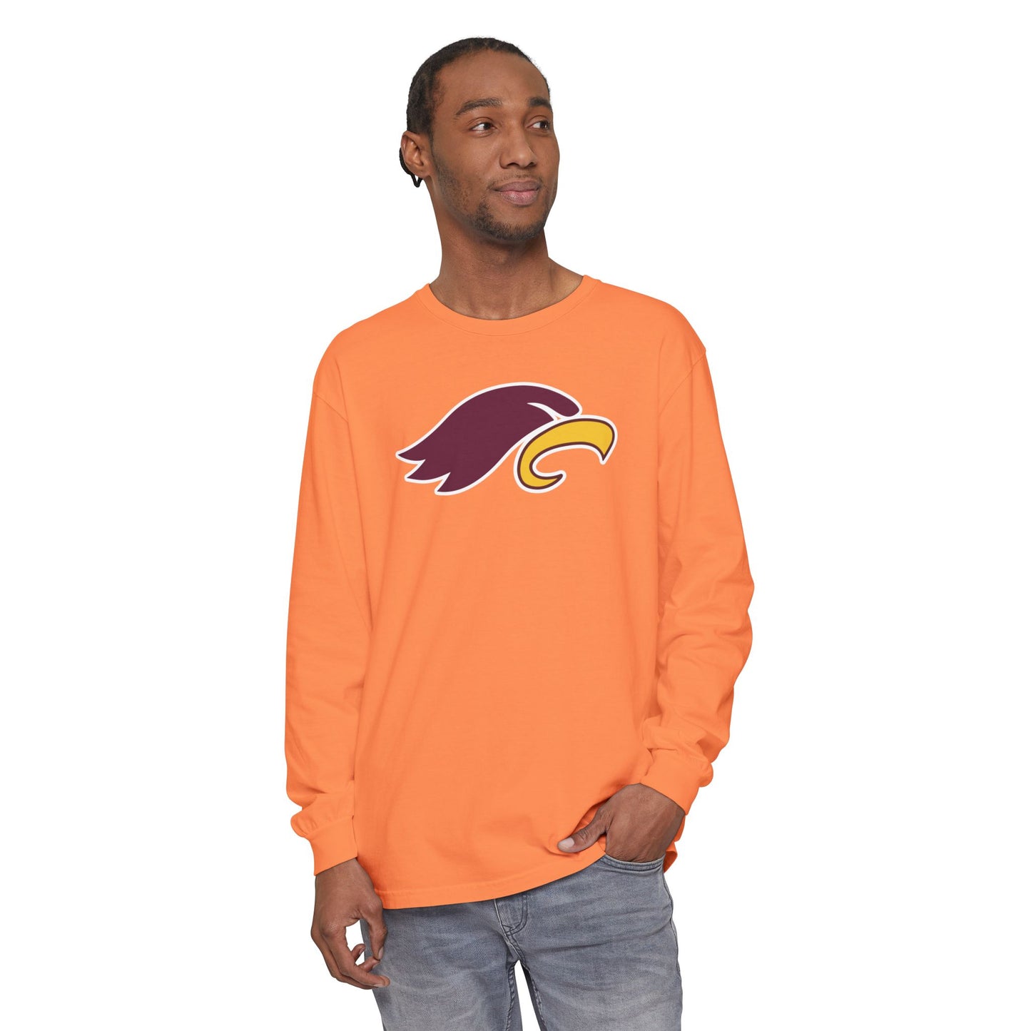 Garment-Dyed Long Sleeve Tee