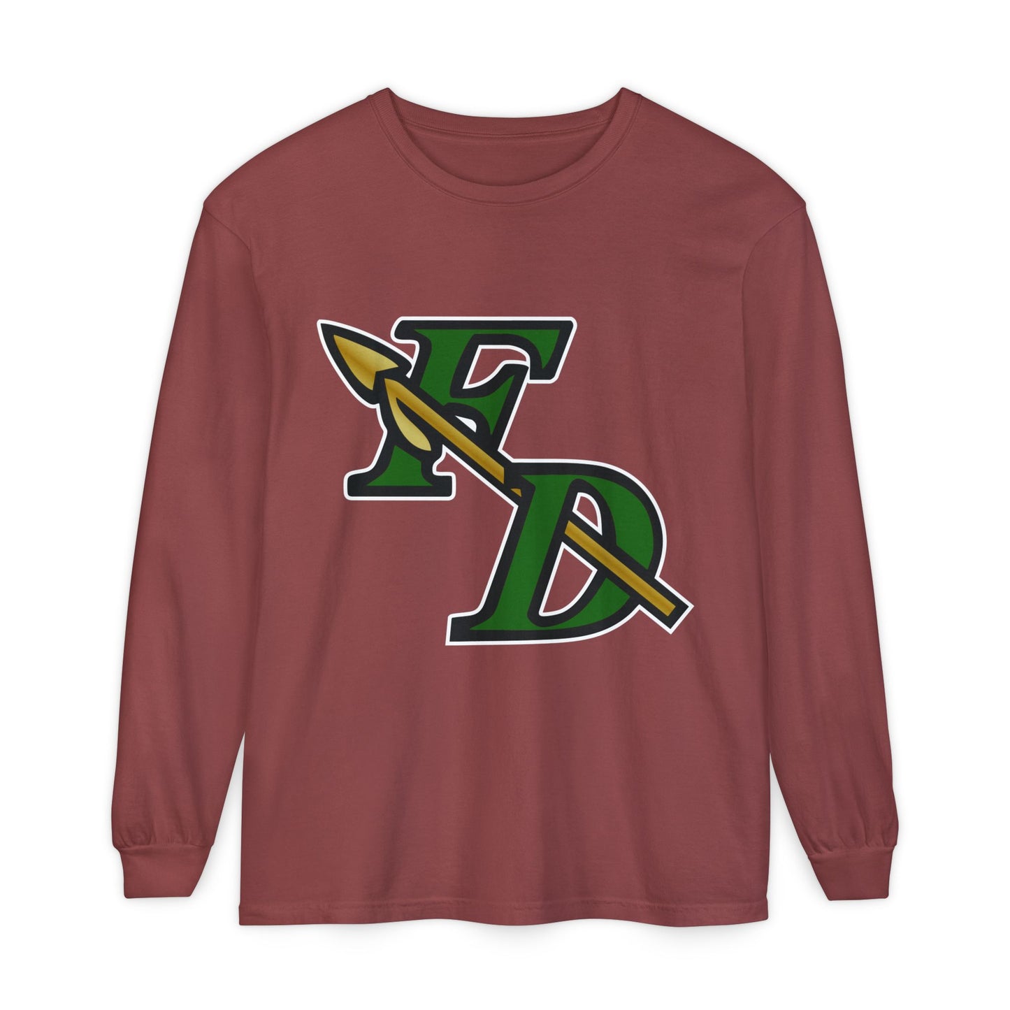 Garment-Dyed Long Sleeve Tee