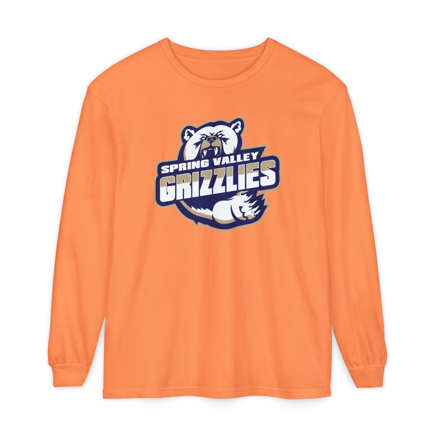 Garment-Dyed Long Sleeve Tee