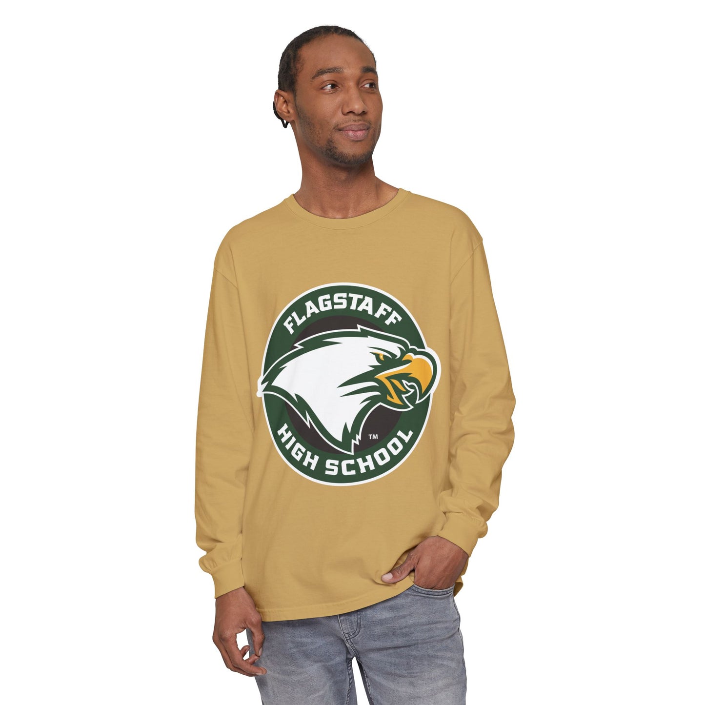 Garment-Dyed Long Sleeve Tee