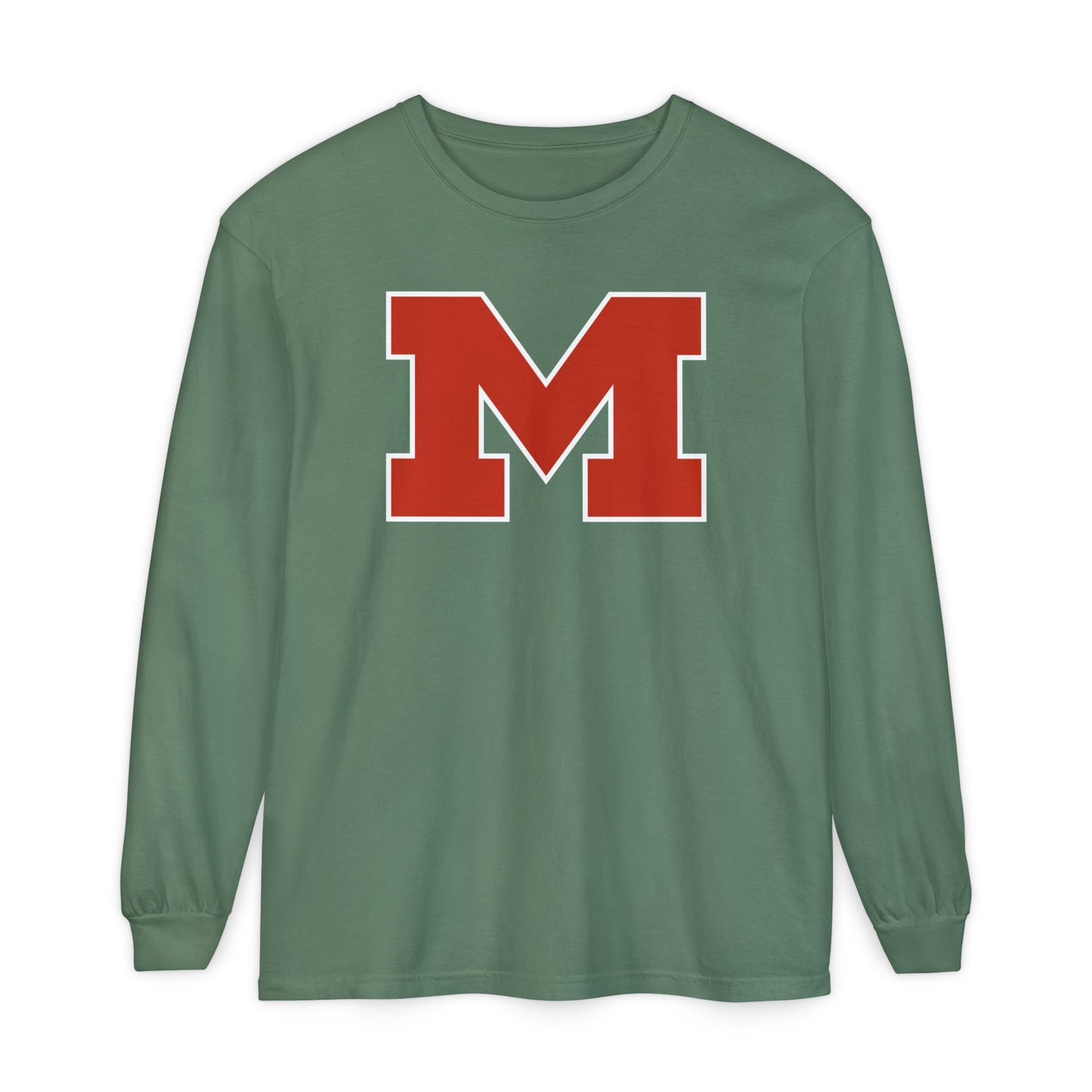Garment-Dyed Long Sleeve Tee