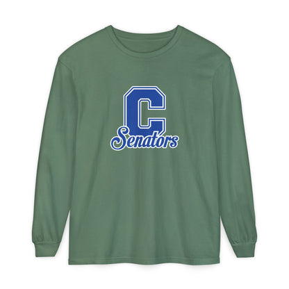 Garment-Dyed Long Sleeve Tee