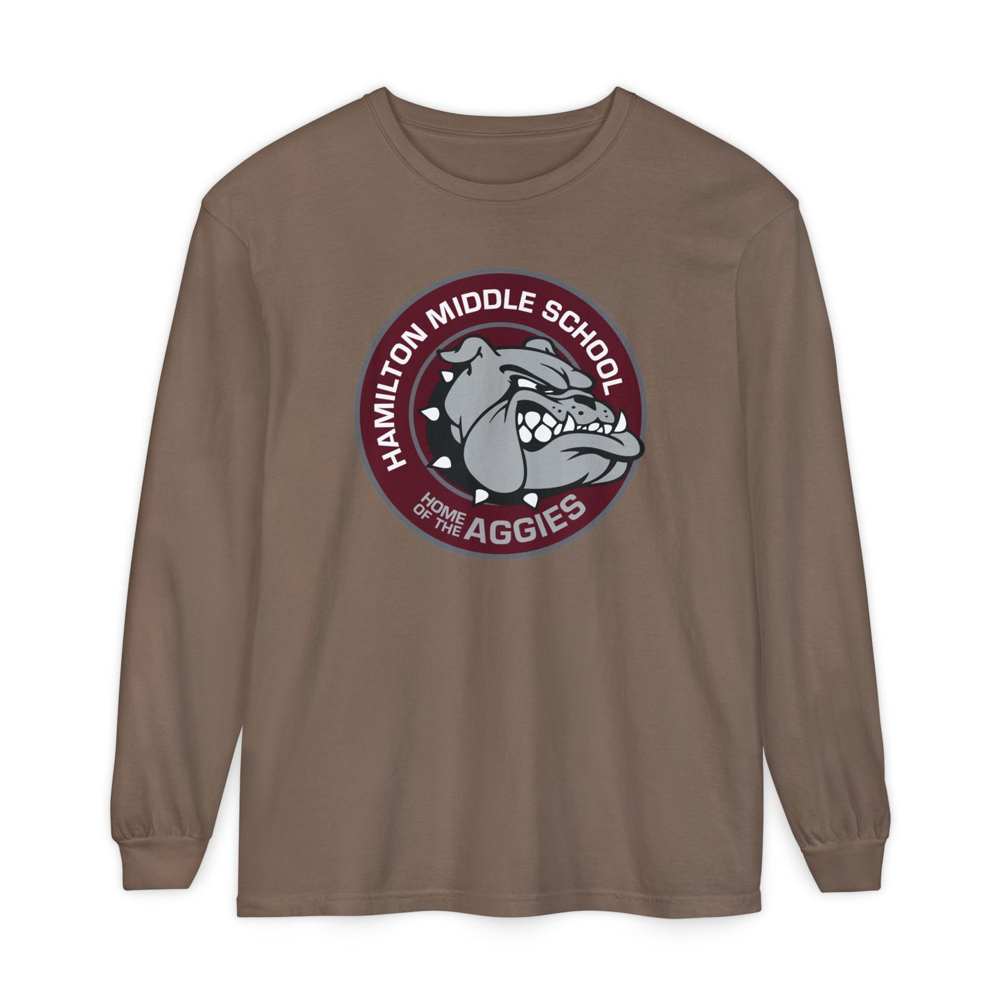Garment-Dyed Long Sleeve Tee