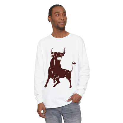Garment-Dyed Long Sleeve Tee