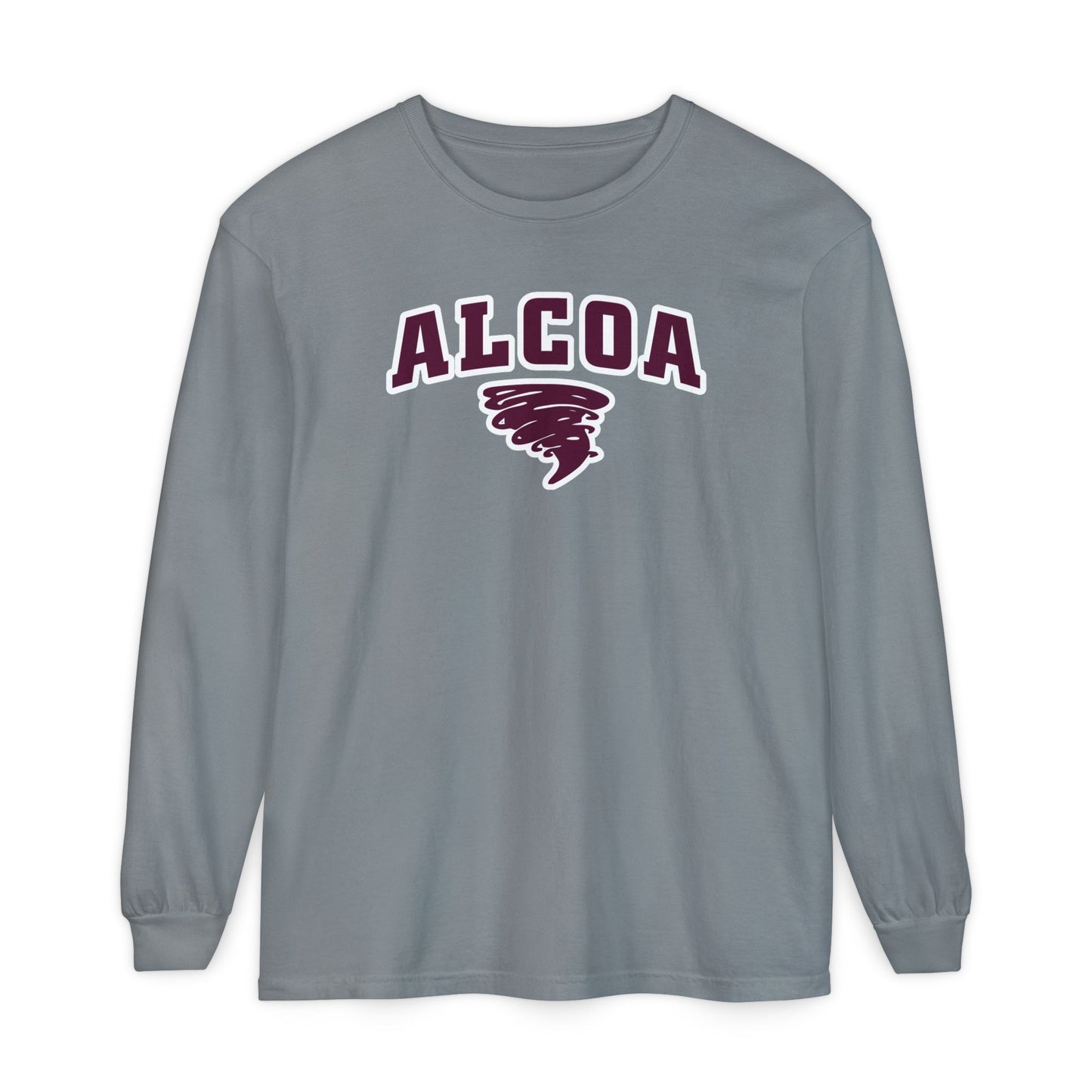 Garment-Dyed Long Sleeve Tee