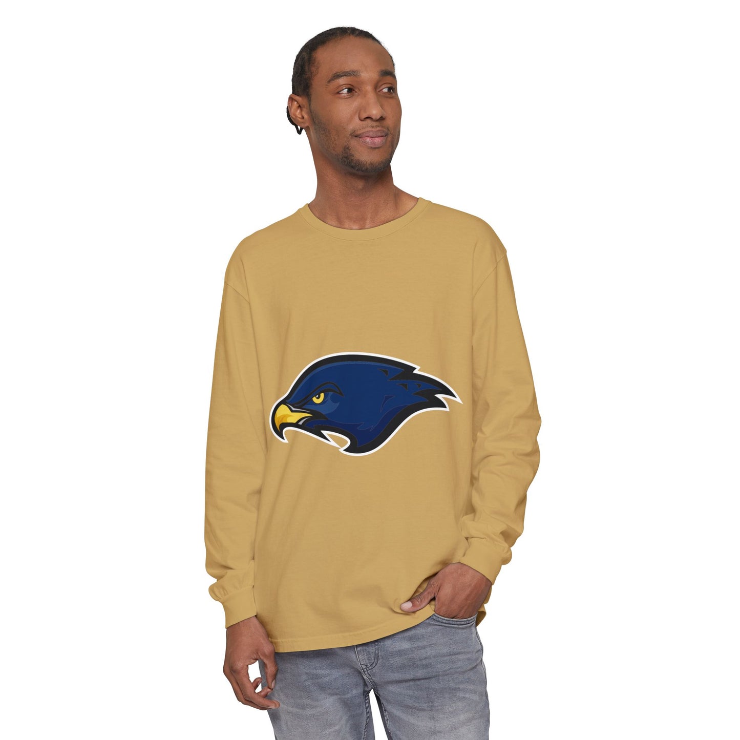 Garment-Dyed Long Sleeve Tee