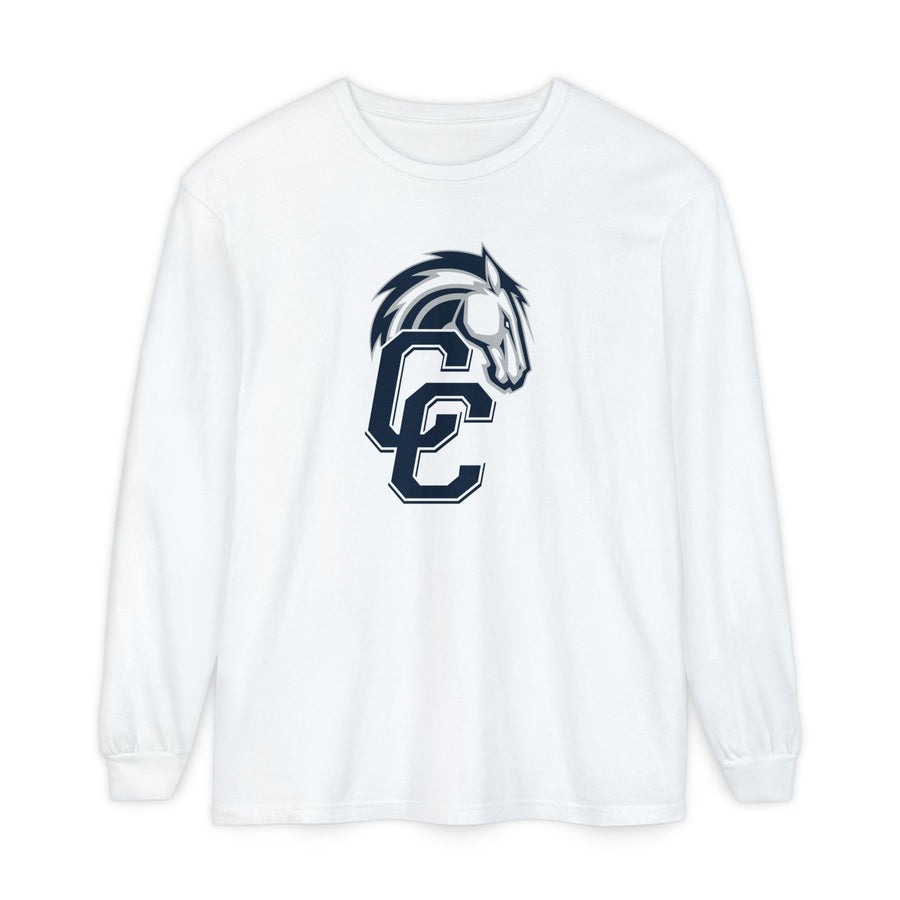 Garment-Dyed Long Sleeve Tee