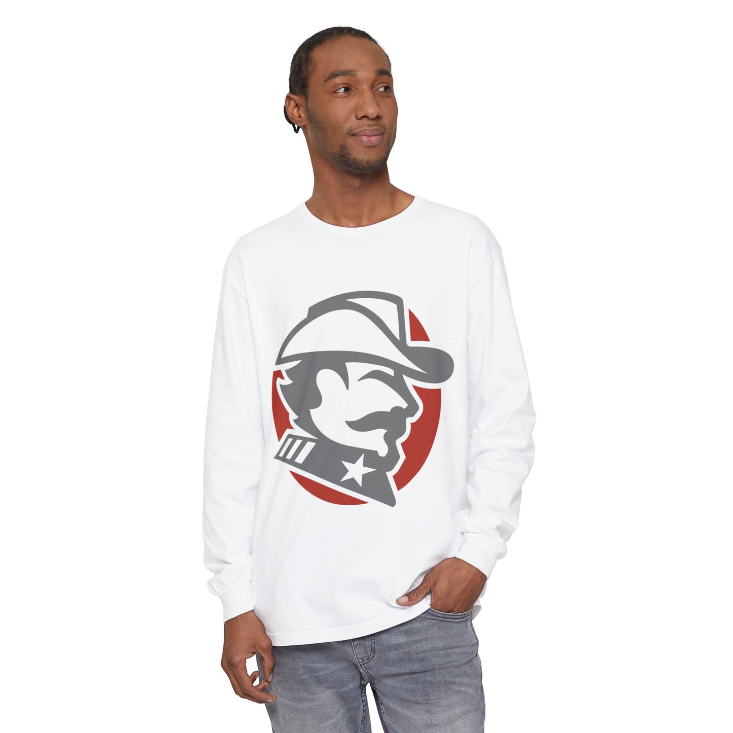 Garment-Dyed Long Sleeve Tee
