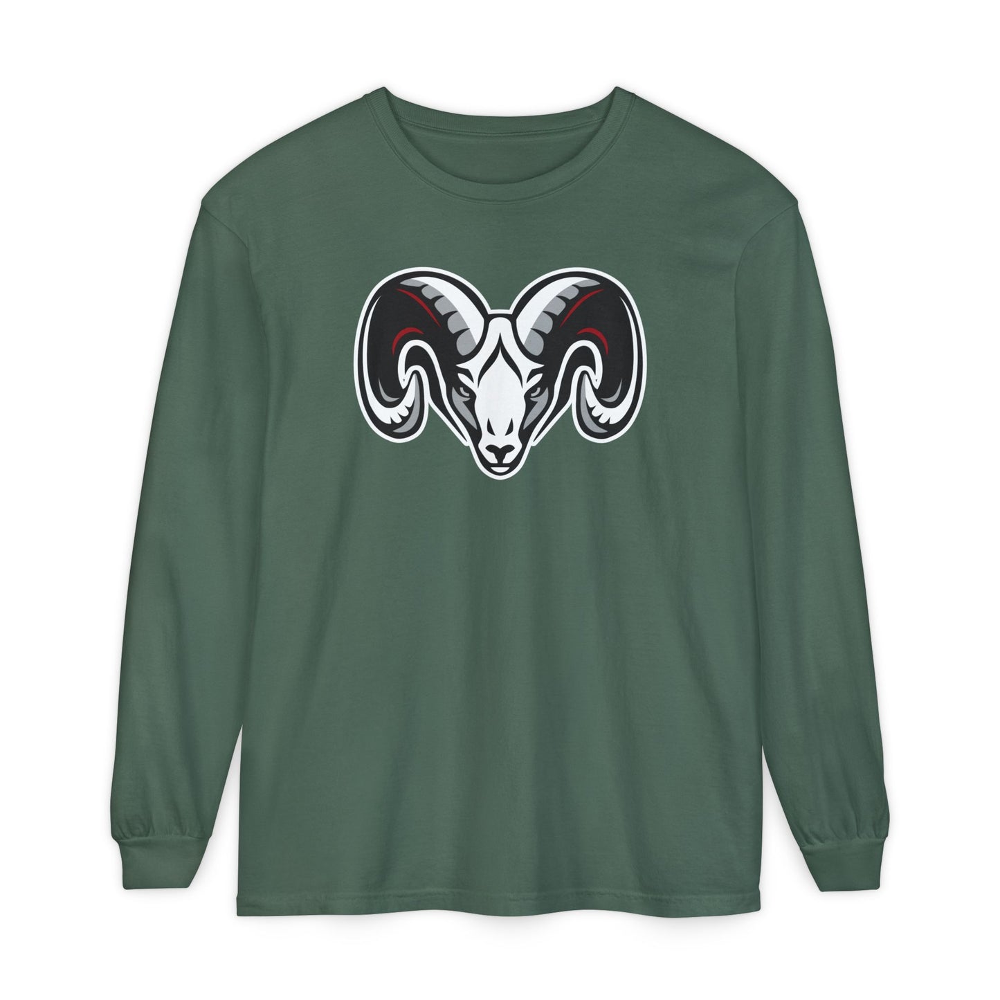 Garment-Dyed Long Sleeve Tee