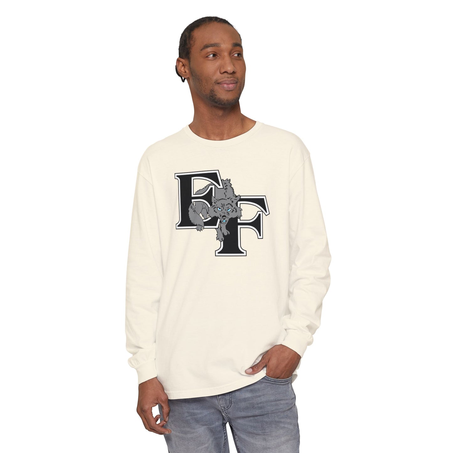 Garment-Dyed Long Sleeve Tee